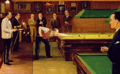 Une Partie de Snooker